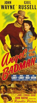 Angel and the Badman movie poster (1947) mouse pad