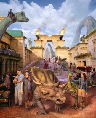 Dinotopia movie poster (2002) wood print