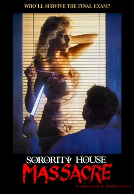 Sorority House Massacre movie poster (1986) wood print