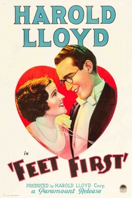 Feet First movie poster (1930) canvas poster