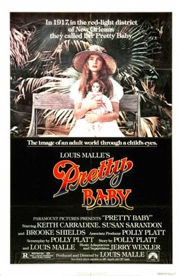 Pretty Baby movie poster (1978) pillow