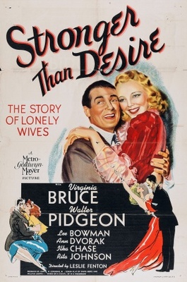 Stronger Than Desire movie poster (1939) Stickers MOV_e1d0c751