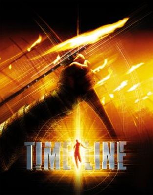 Timeline movie poster (2003) wooden framed poster
