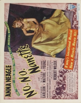 No, No, Nanette movie poster (1940) mouse pad