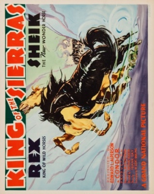 King of the Sierras movie poster (1938) wooden framed poster