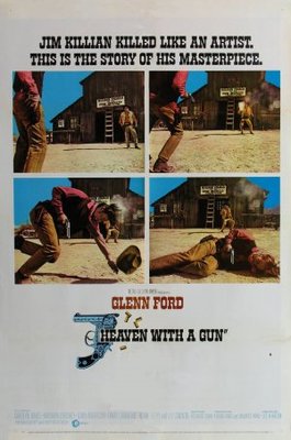 Heaven with a Gun movie poster (1969) pillow