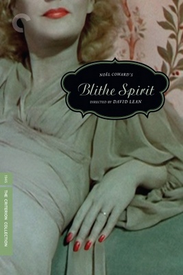 Blithe Spirit movie poster (1945) wood print