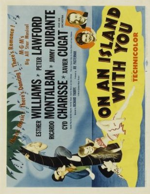 On an Island with You movie poster (1948) poster with hanger