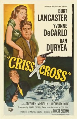 Criss Cross movie poster (1949) t-shirt