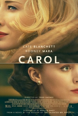 Carol movie poster (2015) wooden framed poster