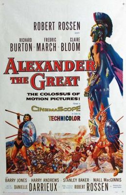 Alexander the Great movie poster (1956) wood print