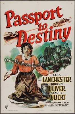 Passport to Destiny movie poster (1944) mouse pad