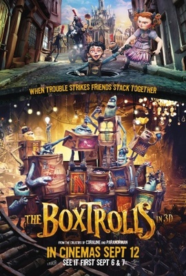 The Boxtrolls movie poster (2014) Mouse Pad MOV_e2348c47
