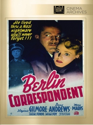 Berlin Correspondent movie poster (1942) hoodie