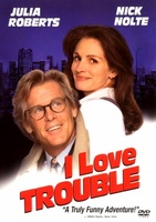 I Love Trouble movie poster (1994) Mouse Pad MOV_e23ea896