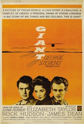 Giant movie poster (1956) Stickers MOV_e2509ae1
