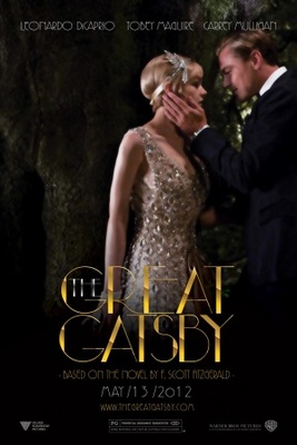 The Great Gatsby movie poster (2012) wood print