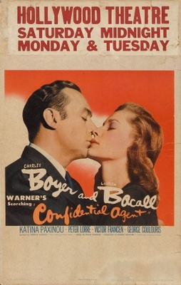 Confidential Agent movie poster (1945) pillow
