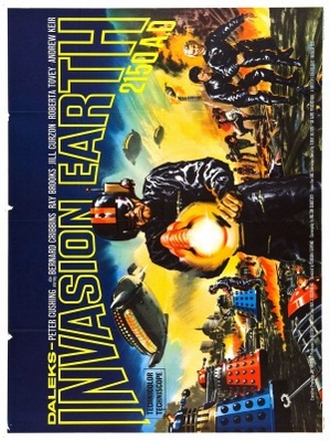 Daleks' Invasion Earth: 2150 A.D. movie poster (1966) poster with hanger