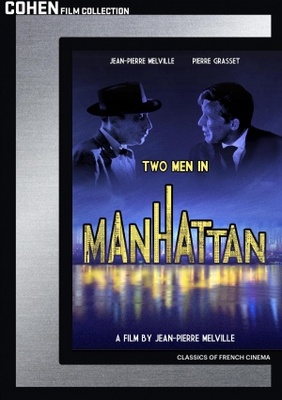 Deux hommes dans Manhattan movie poster (1959) metal framed poster