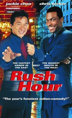 Rush Hour movie poster (1998) wood print