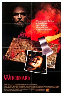 Witchboard movie poster (1986) poster with hanger