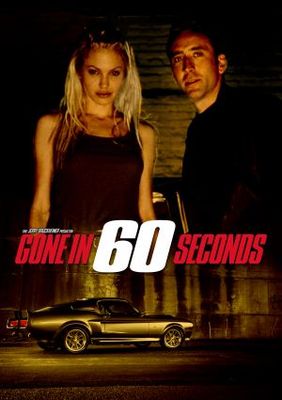 Gone In 60 Seconds movie poster (2000) wooden framed poster