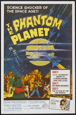 The Phantom Planet movie poster (1961) wooden framed poster