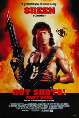 Hot Shots! Part Deux movie poster (1993) poster with hanger