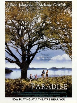 Paradise movie poster (1991) wooden framed poster
