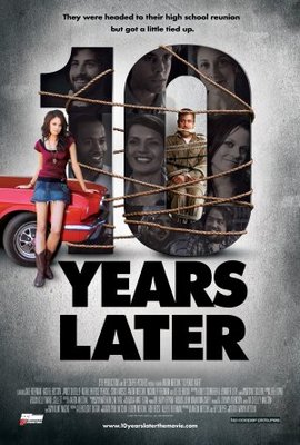 10 Years Later movie poster (2010) wood print