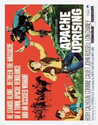 Apache Uprising movie poster (1966) canvas poster