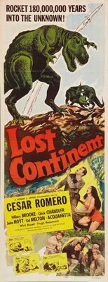 Lost Continent movie poster (1951) poster
