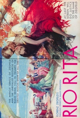 Rio Rita movie poster (1929) wood print