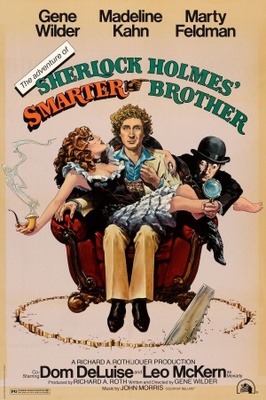 The Adventure of Sherlock Holmes' Smarter Brother movie poster (1975) wood print