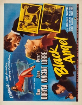 Black Angel movie poster (1946) metal framed poster
