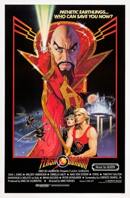 Flash Gordon movie poster (1980) pillow