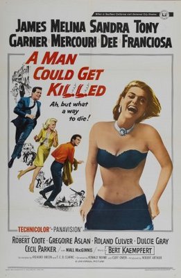 A Man Could Get Killed movie poster (1966) metal framed poster