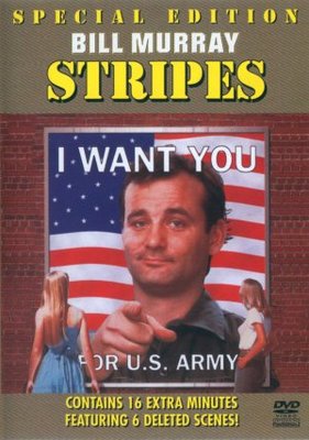 Stripes movie poster (1981) mouse pad