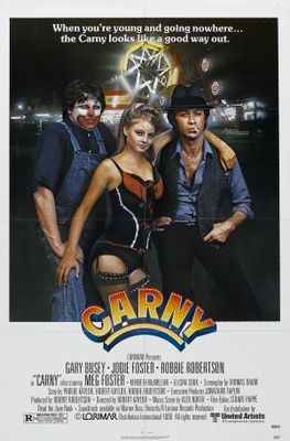 Carny movie poster (1980) wood print