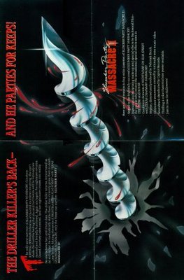 Slumber Party Massacre II movie poster (1987) metal framed poster