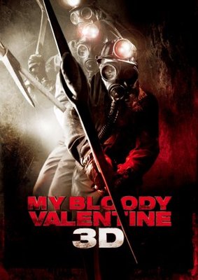 My Bloody Valentine movie poster (2009) wooden framed poster
