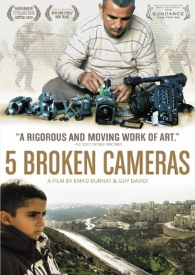 Five Broken Cameras movie poster (2011) Stickers MOV_e355e87a