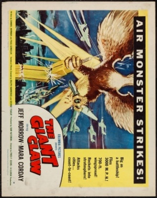 The Giant Claw movie poster (1957) canvas poster