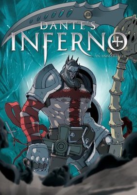 Dante's Inferno Animated movie poster (2010) wood print