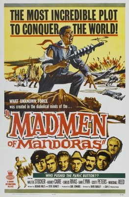 The Madmen of Mandoras movie poster (1963) Stickers MOV_e3645512