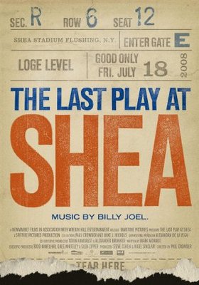 The Last Play at Shea movie poster (2010) pillow