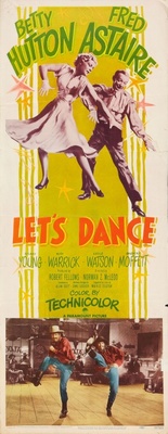Let's Dance movie poster (1950) wood print