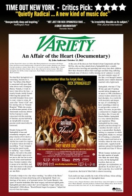 An Affair of the Heart movie poster (2012) poster with hanger