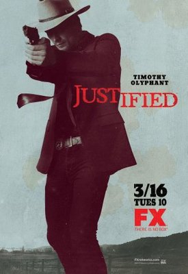 Justified movie poster (2010) Stickers MOV_e39dc4ca